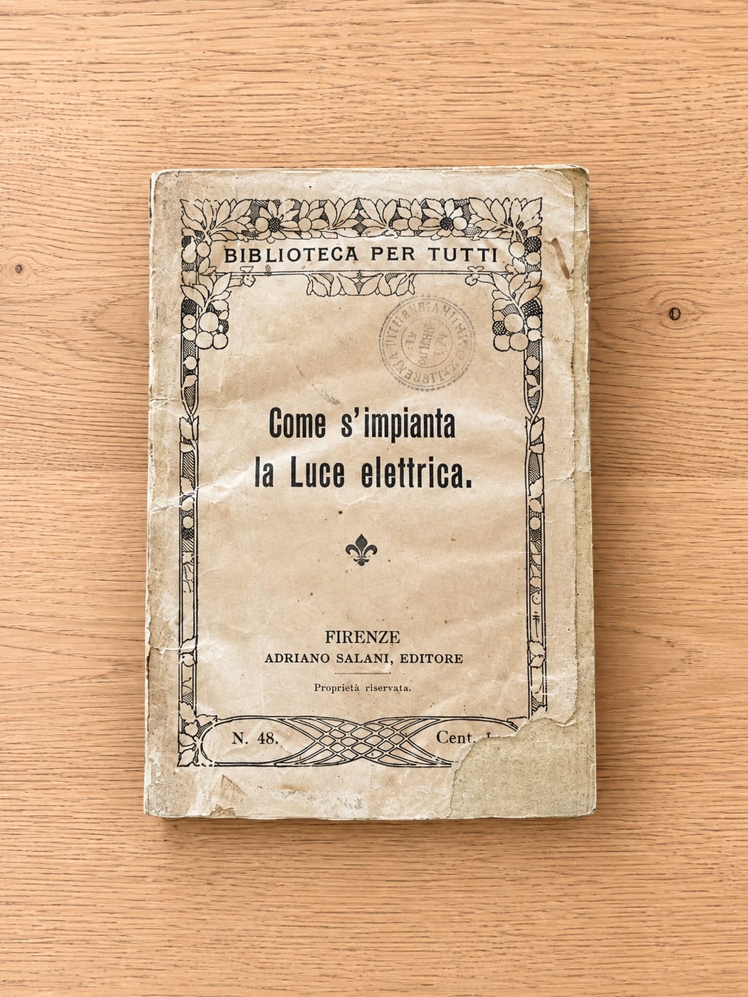 Come s'impianta la luce elettrica