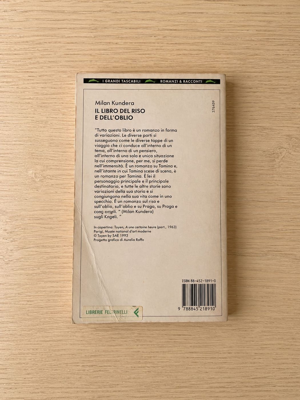 Il libro del riso e dell'oblio 3